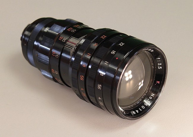 Taika Tele Coligon 180 mm f/ 3.5 K