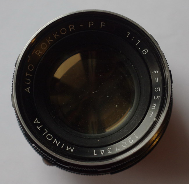 Minolta Auto Rokkor-PF 55 mm f/ 1.8