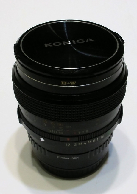 Konica Hexanon AR 57 mm f/ 1.2