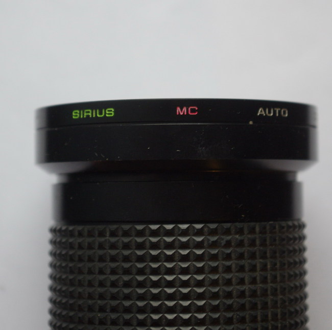Sirius MC auto zoom 28-200 mm f/ 4-5.6