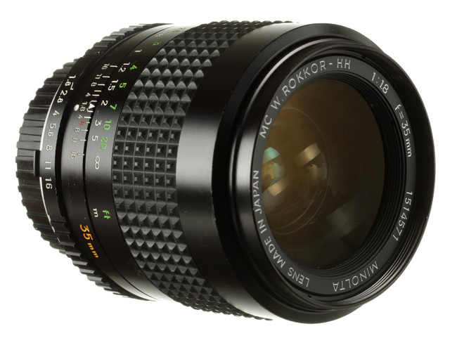 Minolta MC W.Rokkor-HH 35 mm f/ 1.8