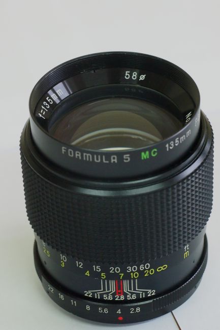 Formula 5 135 mm f/ 2.8 MC