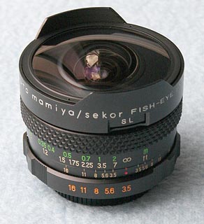 Mamiya-Sekor Fish-Eye SX 14 mm f/ 3.5 Auto