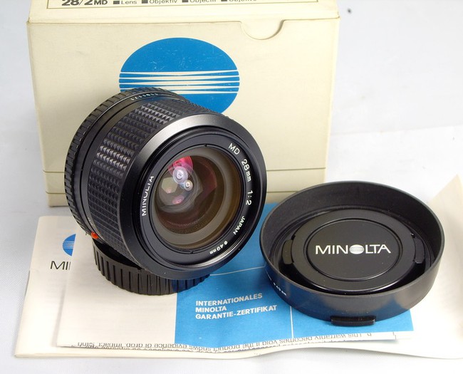 Minolta MD 28 mm f/ 2.0