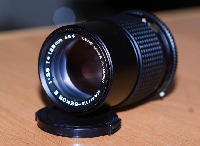 Mamiya / Sekor E 135 mm f/ 3.5