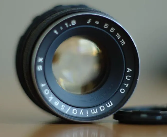 Mamiya Sekor SX 55 mm f/ 1.8 Auto