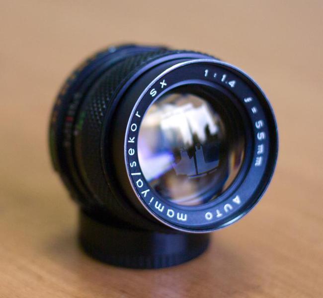 Mamiya Sekor SX 55 mm f/ 1.4 Auto