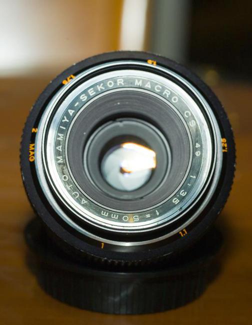 Mamiya-Sekor CS 50 mm f/ 3.5 Auto Macro