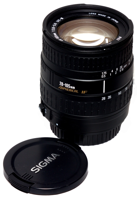 Sigma AF 28-105 mm f/ 3.8-5.6 UC-III Aspherical IF