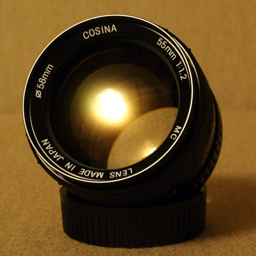 Cosina 55 mm f/ 1.2 MC