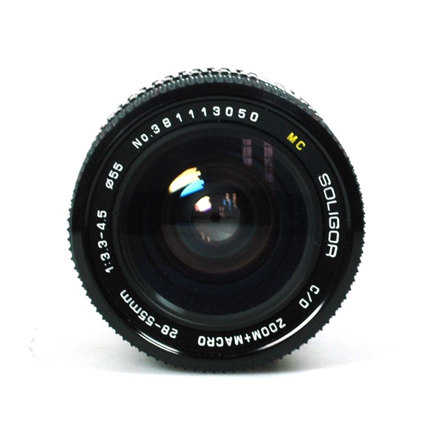 Soligor C/D 28-55 mm f/ 3.3-4.5 Zoom+Macro MC