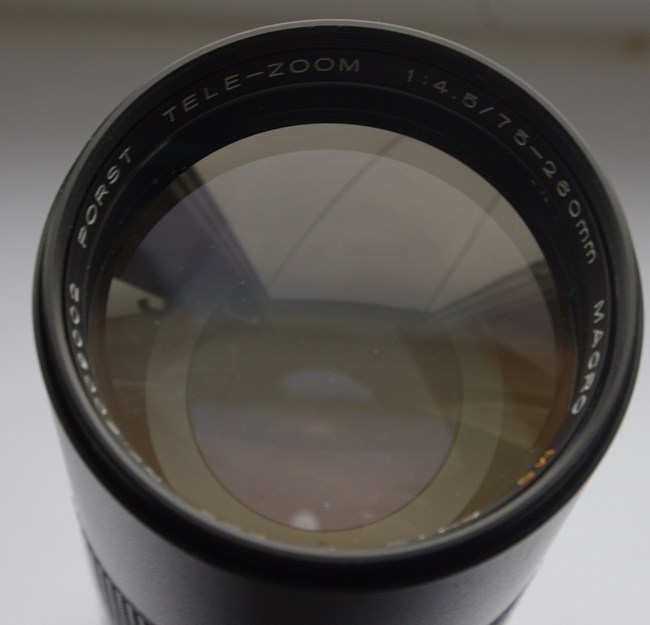 Porst 75-260 mm f/ 4.5 Tele-zoom MC Macro