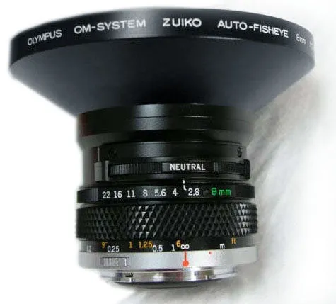 Zuiko Auto-Fisheye 8 mm f/ 2.8