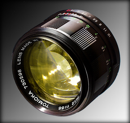 Cosinon 55 mm f/ 1.2 Auto (Tomioka)