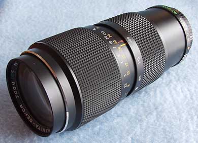Mamiya-Sekor Zoom CS 80-200 mm f/ 3.8 Auto