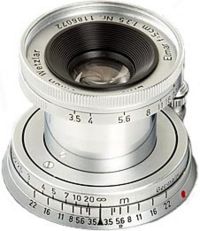 Ernst Leitz Wetzlar Elmar 50 mm f/ 3.5 (III)