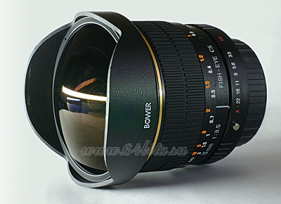Bower 8 mm f/ 3.5 Fish-Eye CS