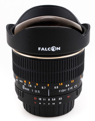 Falcon 8 mm f/ 3.5 Fish-Eye CS