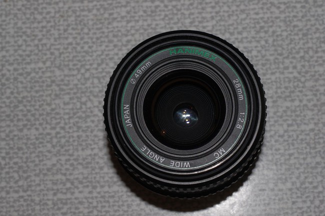 Hanimex 28 mm f/ 2.8 MC Wide angle