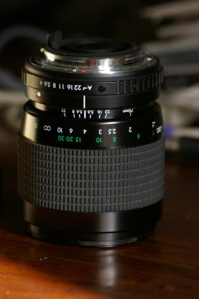 Promaster 70-210 mm f/ 4.0-5.6 MC Spectrum 7