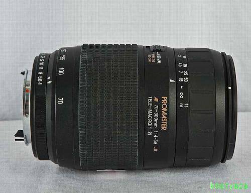 Promaster AF 70-300 mm f/ 4.0-5.6 LD Tele-Macro