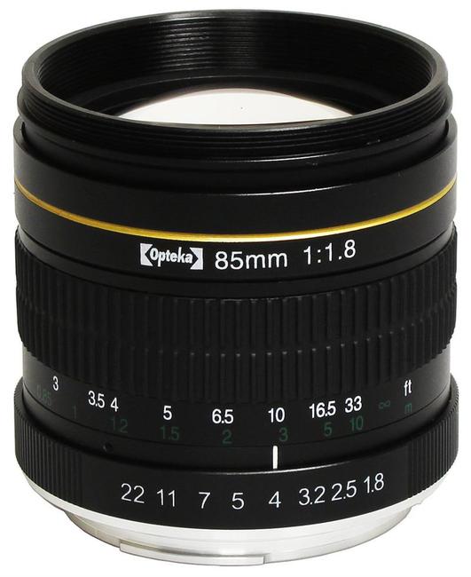 Opteka 85 mm f/ 1.8 Aspherical