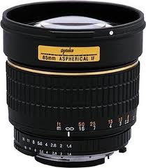 Opteka 85 mm f/ 1.4 Aspherical IF
