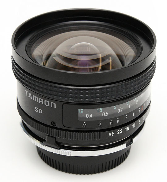 Tamron SP 17 mm f/ 3.5 Adaptall-2 model 151B