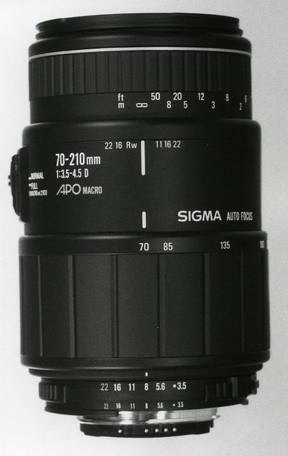 Sigma AF 70-210 mm f/ 3.5-4.5 APO Macro
