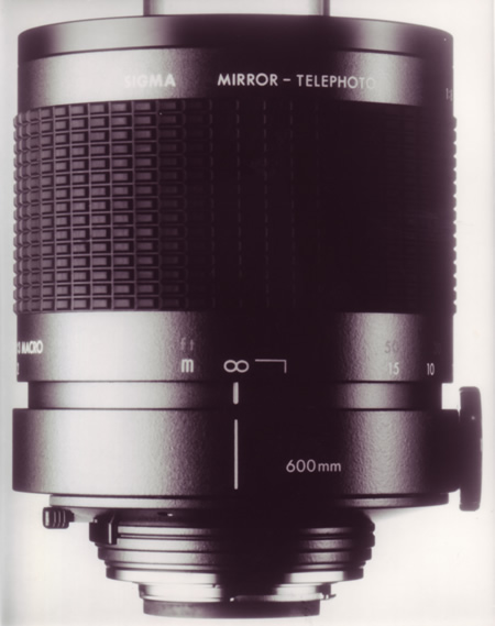 Sigma Mirror 600 mm f/ 8 Telephoto