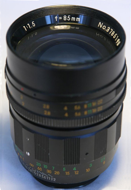 Soligor 85 mm f/ 1.5