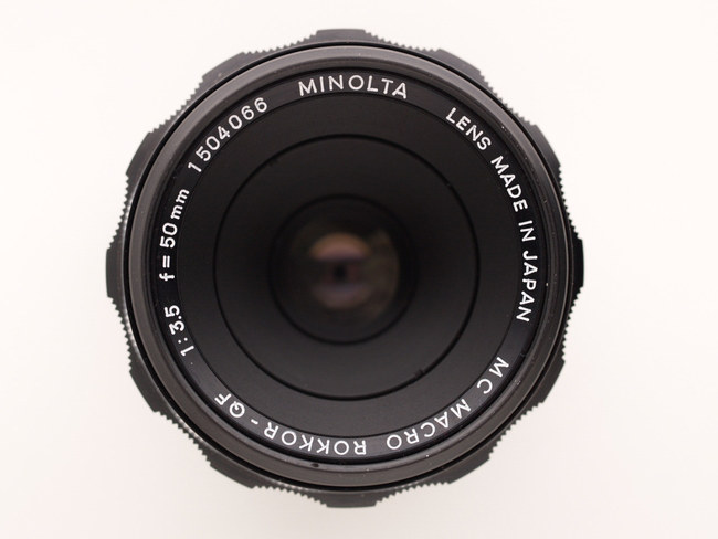 Minolta Rokkor-QF 50 mm f/ 3.5 MC Macro