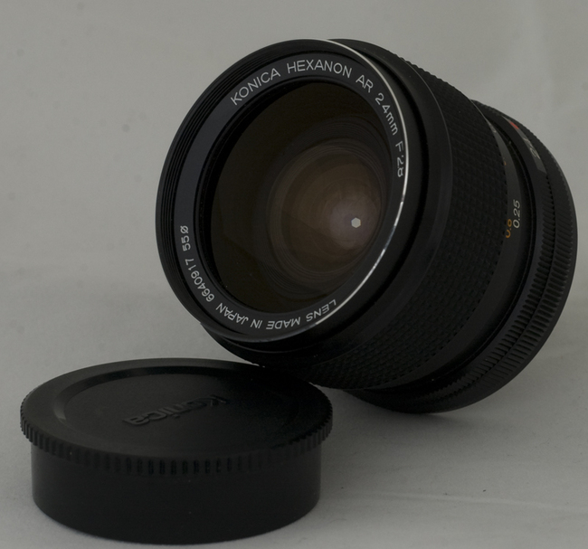 Konica Hexanon AR 24 mm f/ 2.8