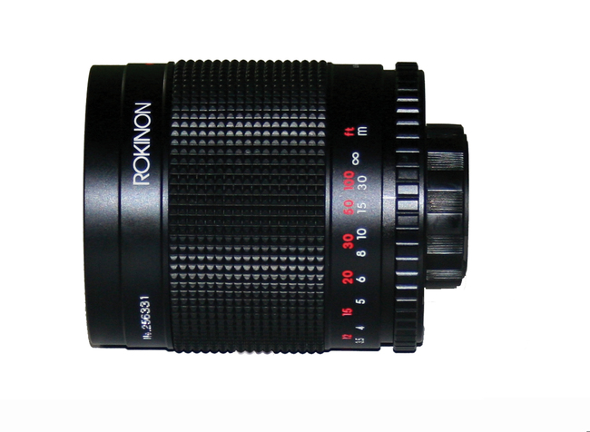 Rokinon 500 mm f/ 8.0 Mirror