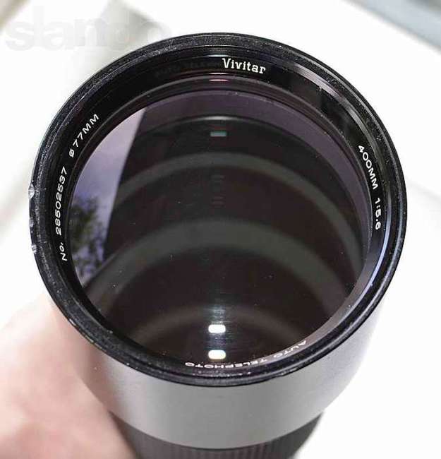 Vivitar 400 mm f/ 5.6 Auto -Telephoto
