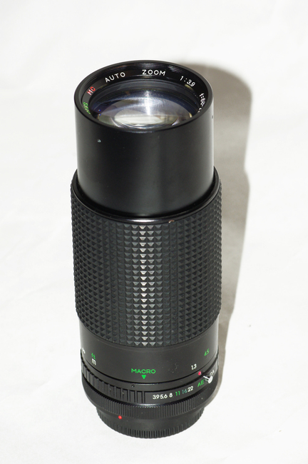 Sirius 80-200 mm f/ 3.9 MC Auto Zoom