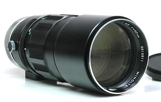 Minolta MC 300 mm f/ 4.5 Tele Rokkor-HF