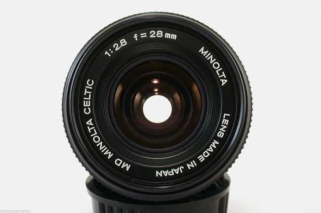 Minolta MD Celtic 28 mm f/ 2.8
