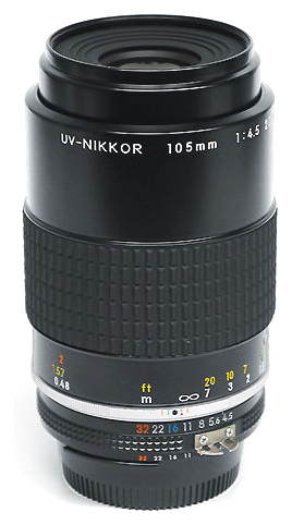 Nikon UV-Nikkor 105 mm f/ 4.5