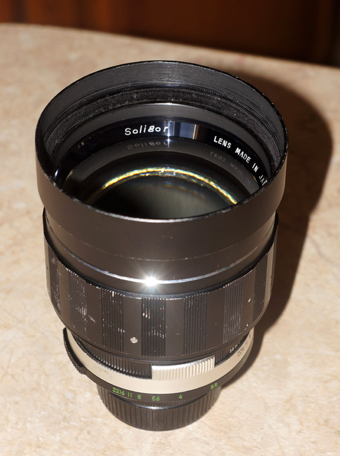 Soligor 135 mm f/ 1.8