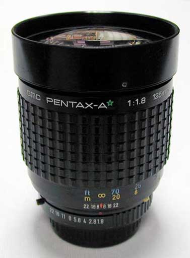 SMC Pentax-A 135 mm f/ 1.8