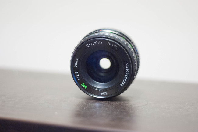 Starblitz 28 mm f/ 2.8 MC Auto