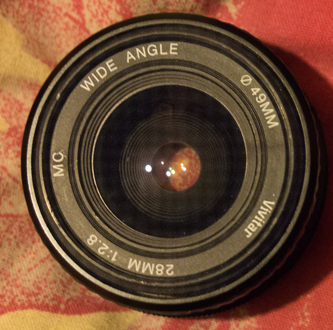 Vivitar 28 mm f/ 2.8 MC (Cosina)