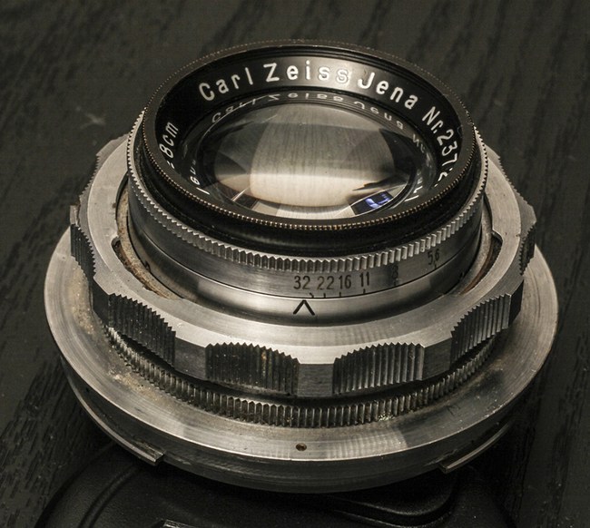 Carl Zeiss Jena Tessar 80 mm f/ 2.8