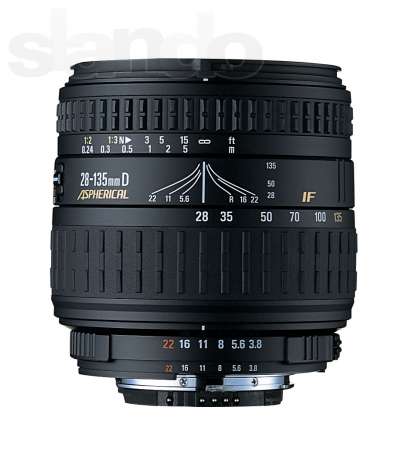 Sigma AF 28-135 mm f/ 3.8-5.6 Aspherical IF Macro