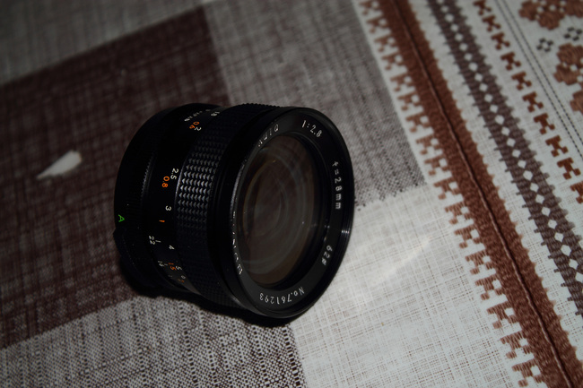 Sunagor 28 mm f/ 2.8