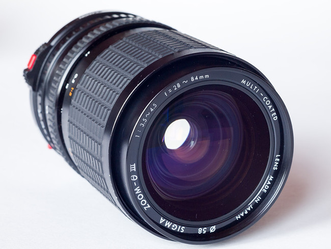 Sigma MF 28-84 mm f/ 3.5-4.5 MC Zoom Theta III