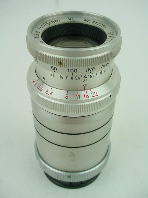 Steinheil Munchen Cassar VL 105 mm f/ 3.8