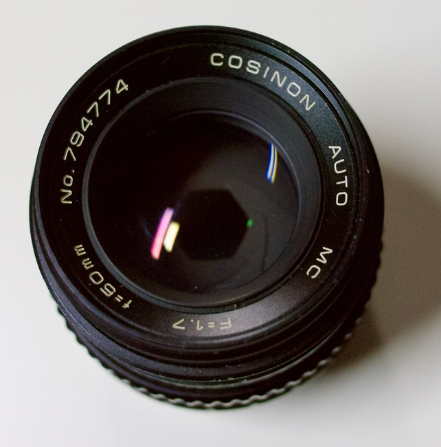 Cosinon 50 mm f/ 1.7 MC Auto