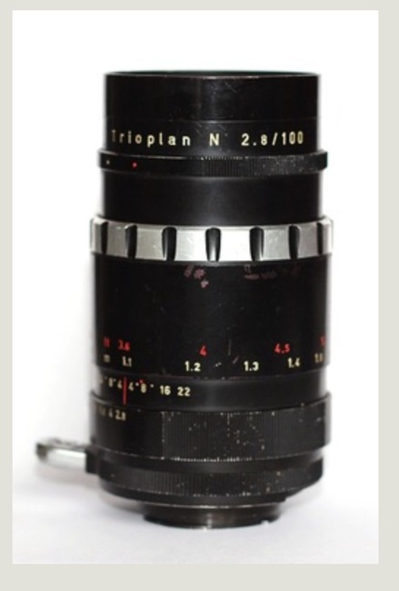 Meyer-Optic Görlitz Trioplan N 100 mm f/ 2.8